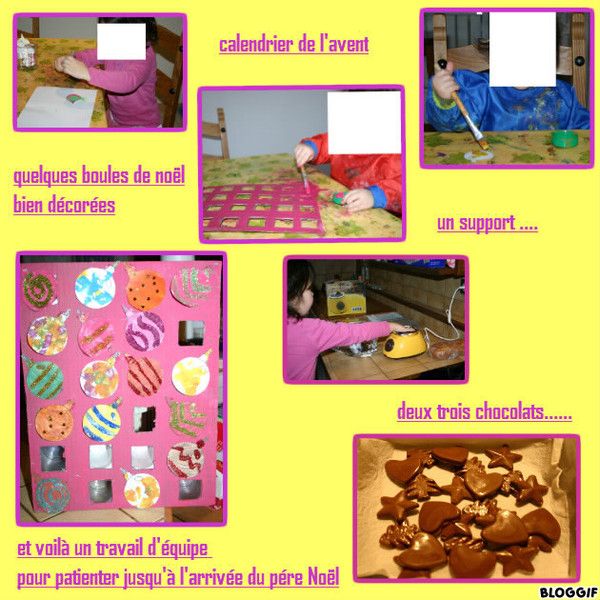 calendrier de l'avent 